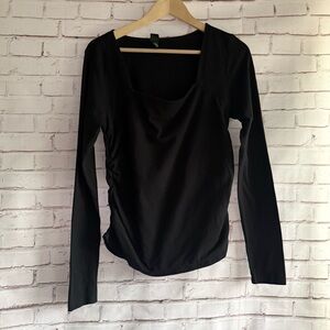Wild Fable Black Long Sleeve Top
